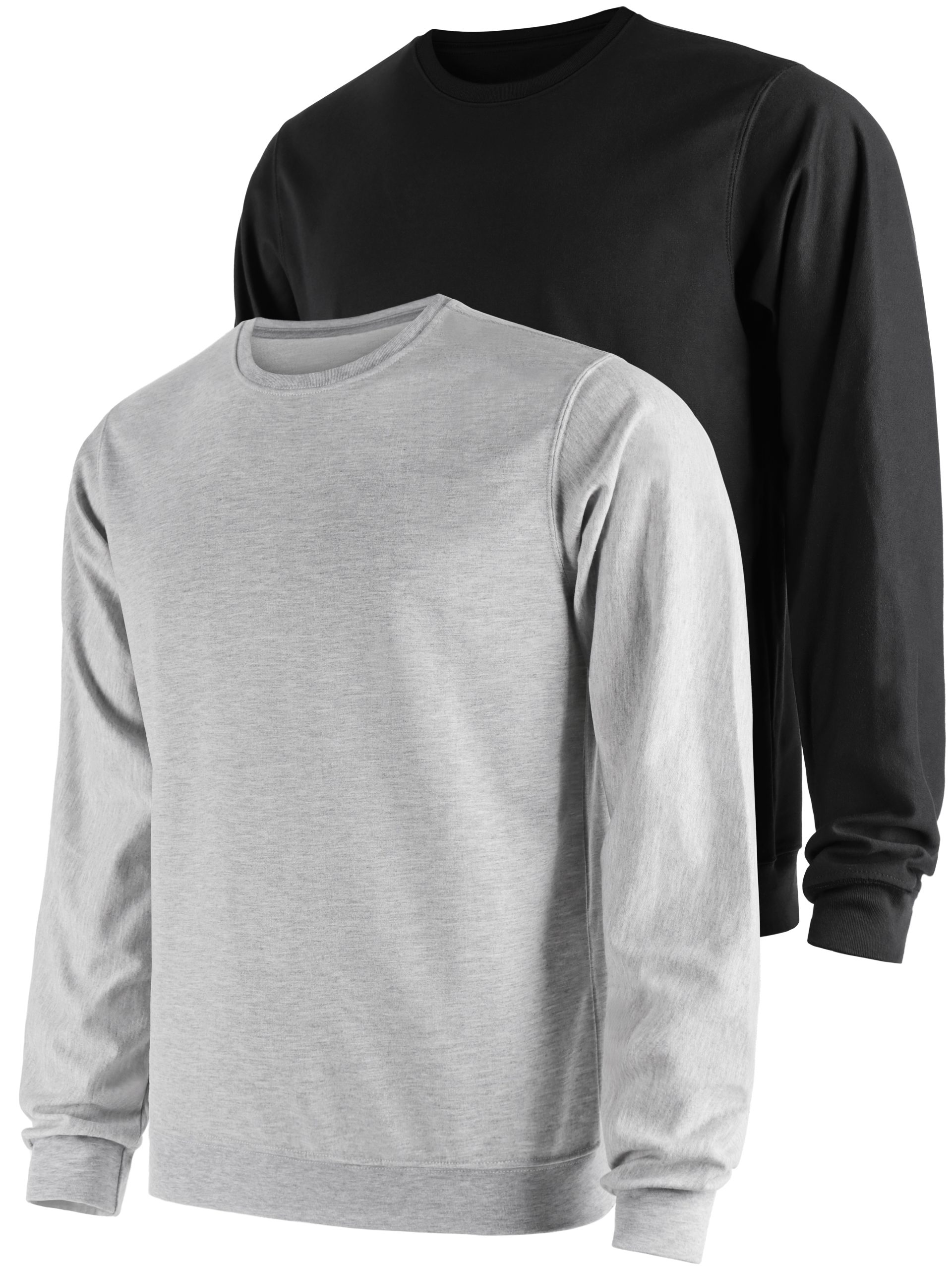 Teesmen Mens Plain Classic Sweatshirt Crewneck Jumper Uk Men Workwear Sweater