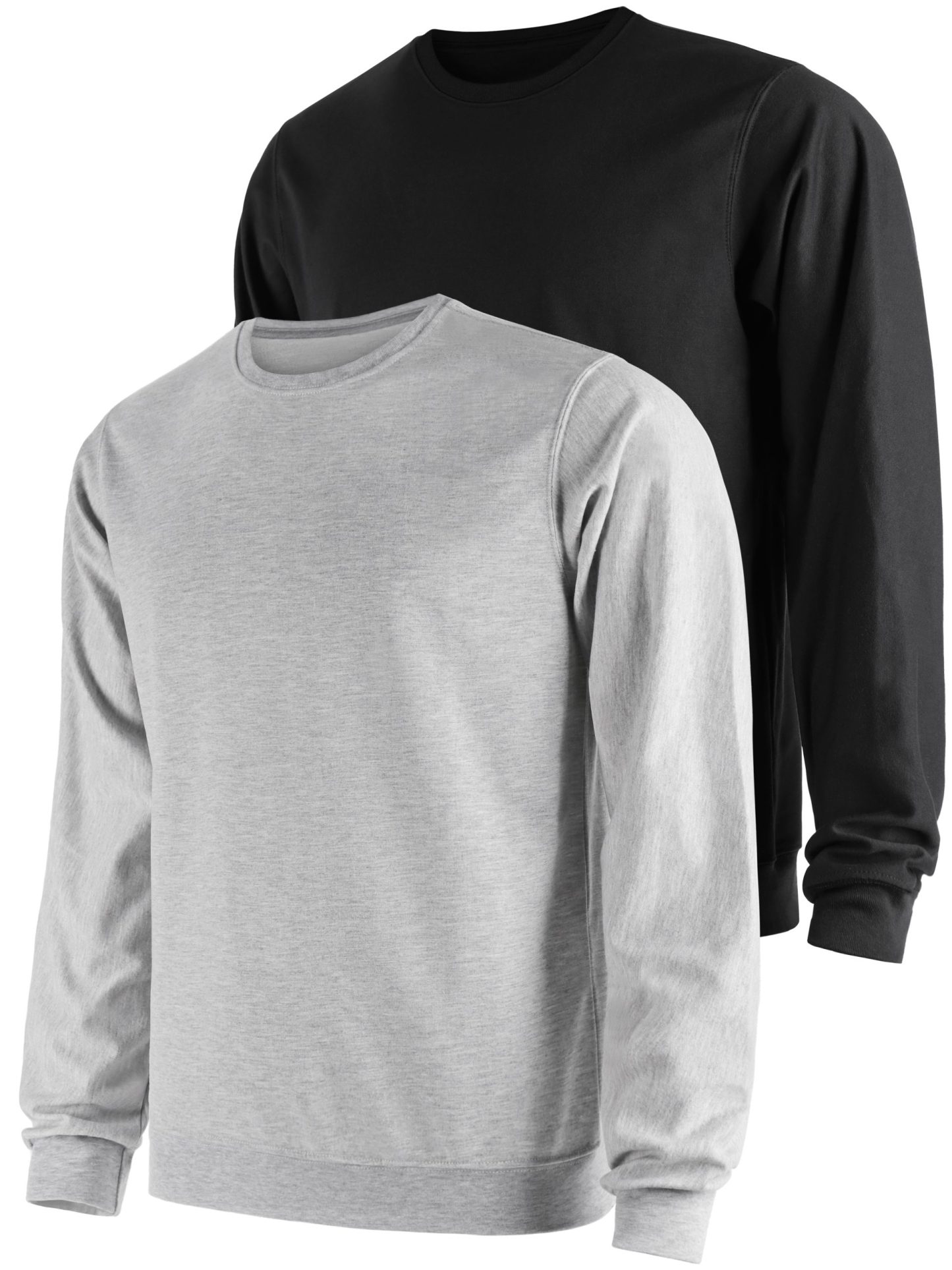 Teesmen Mens Plain Classic Sweatshirt Crewneck Jumper Uk Men Workwear Sweater