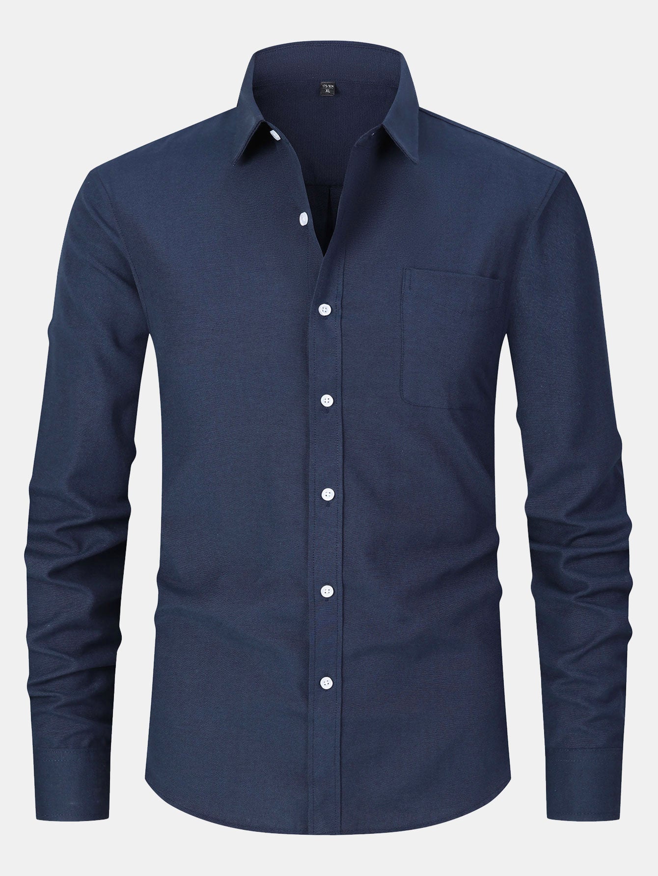 Long Sleeve Pocket Button Up Shirt