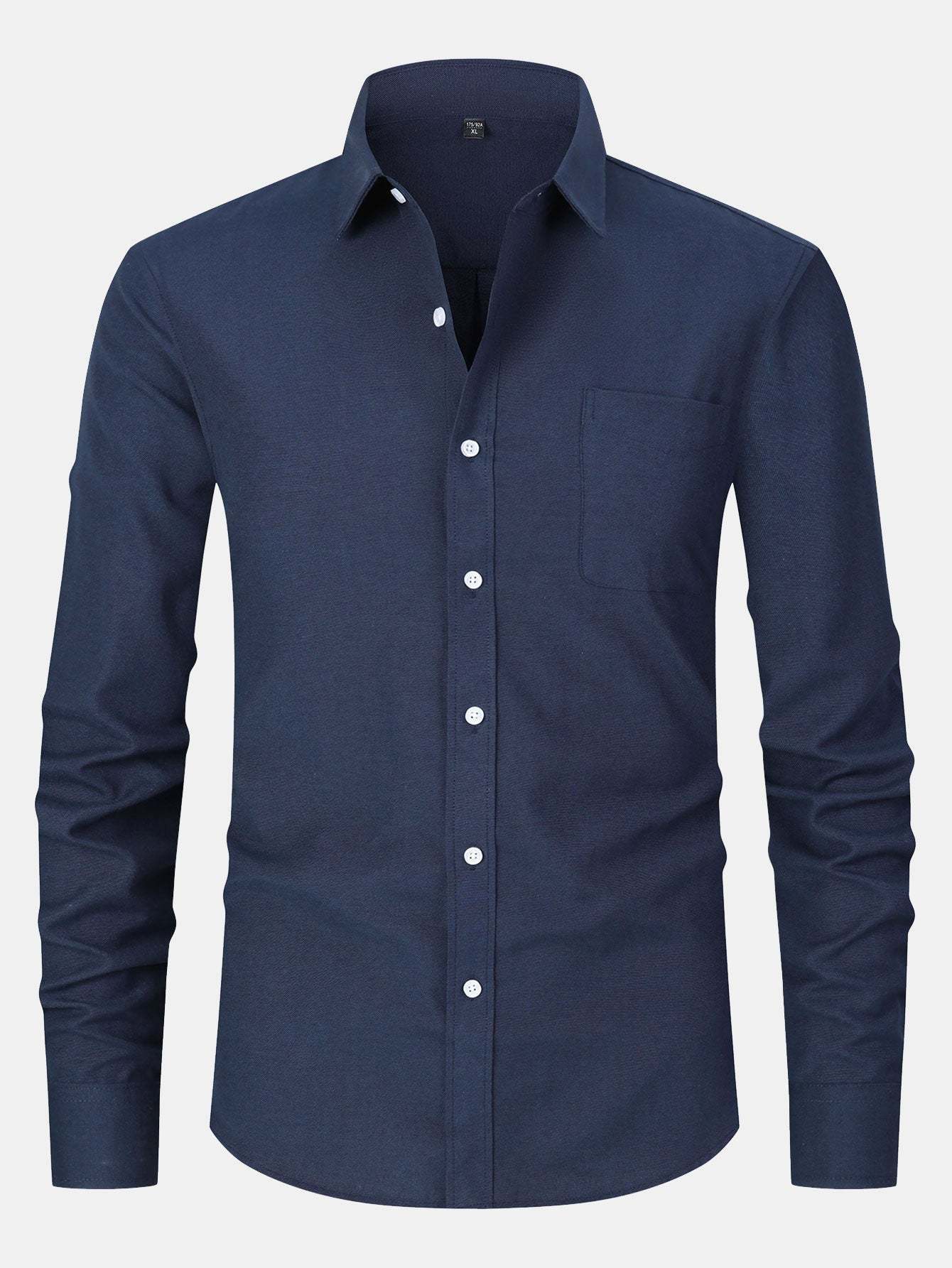 Long Sleeve Pocket Button Up Shirt