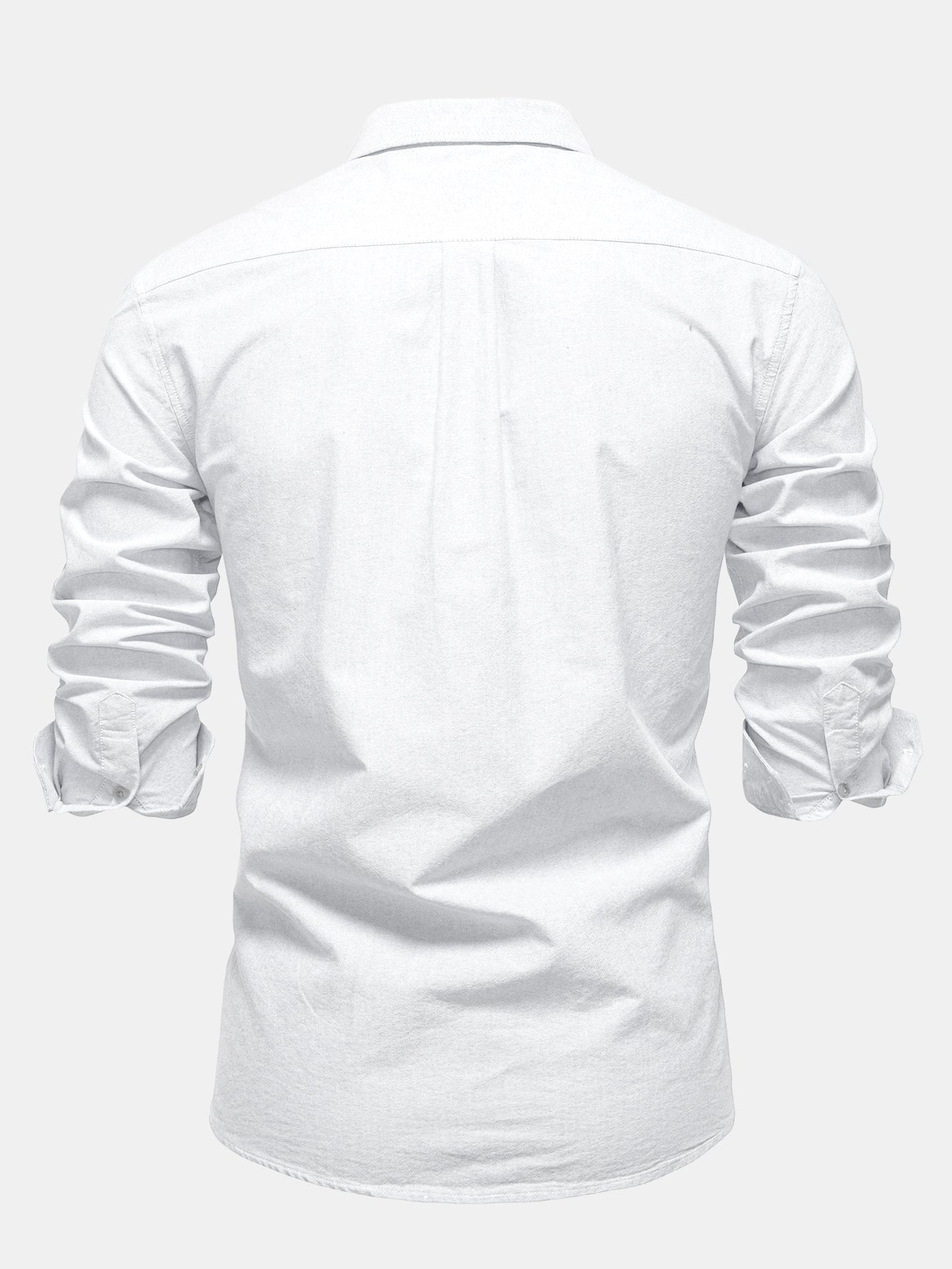 Cowboy Embroidery Cotton Button Up Shirt