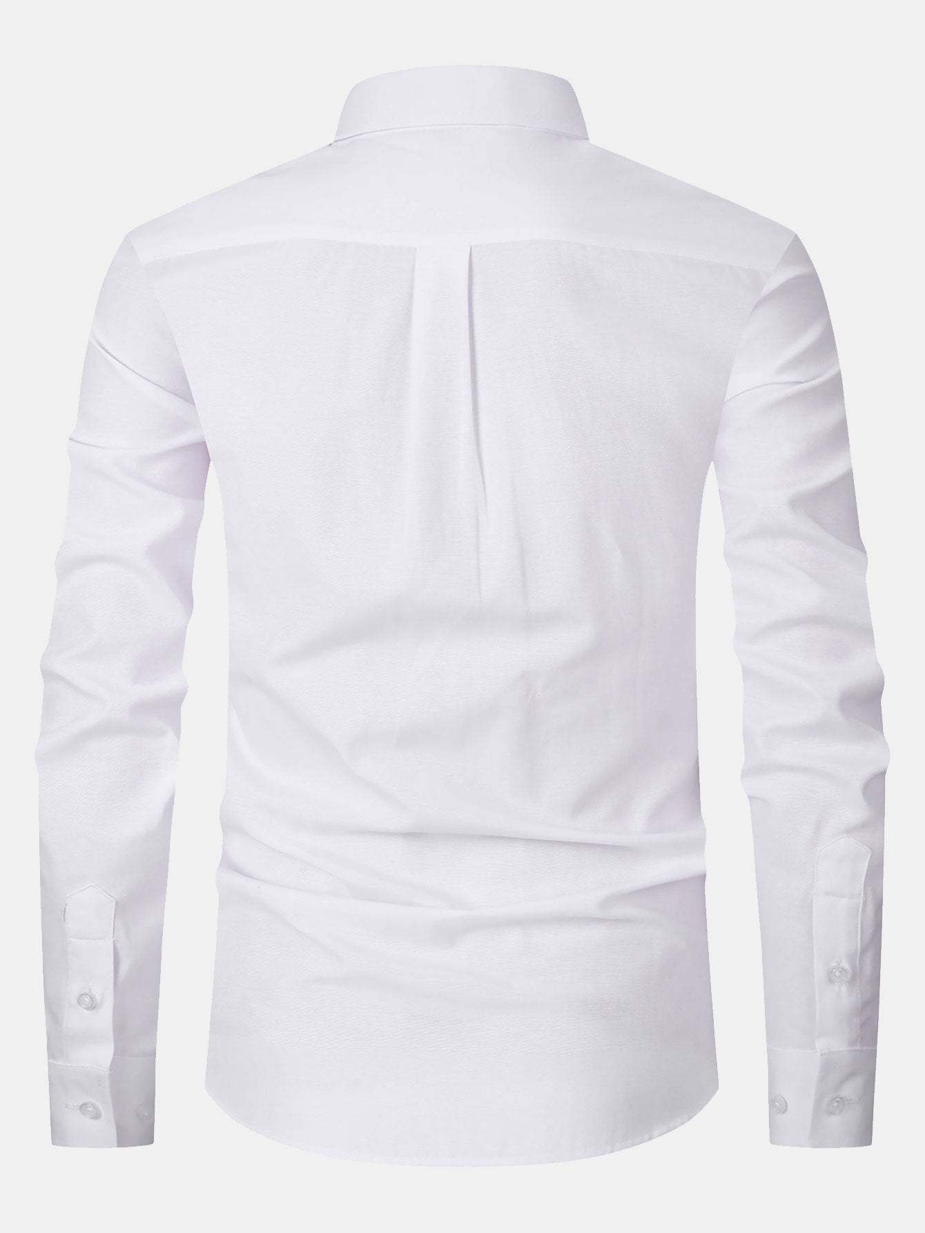 Long Sleeve Pocket Button Up Shirt