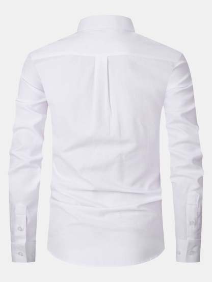 Long Sleeve Pocket Button Up Shirt