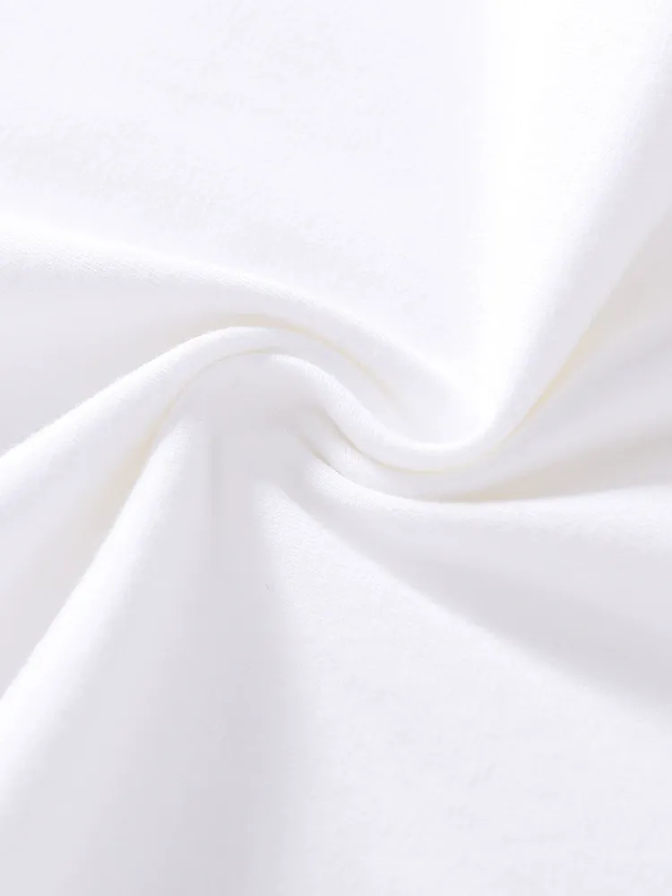 Men's Solid Color Short Sleeves Cotton T-Shirt