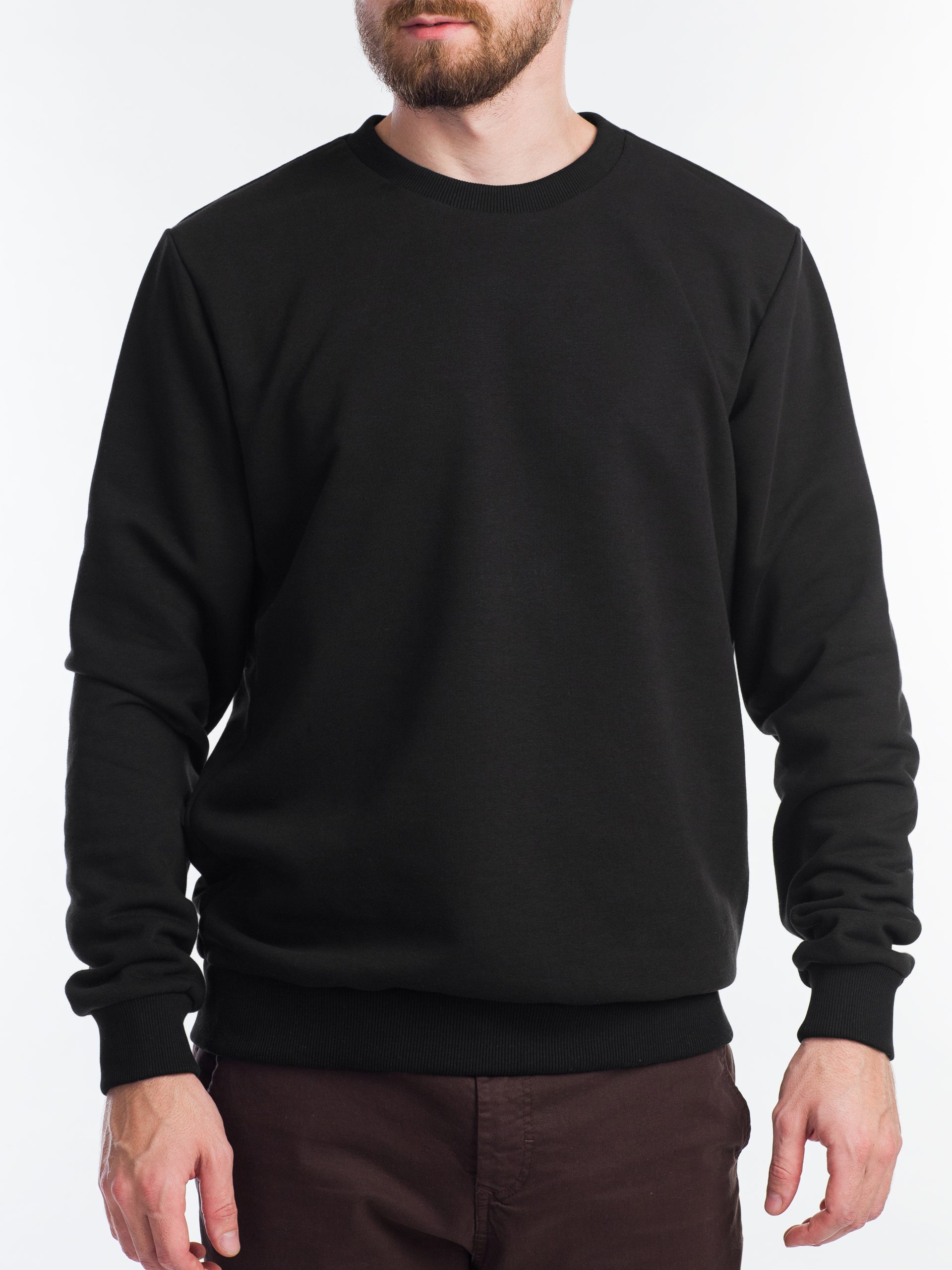 Teesmen Mens Plain Classic Sweatshirt Crewneck Jumper Uk Men Workwear Sweater