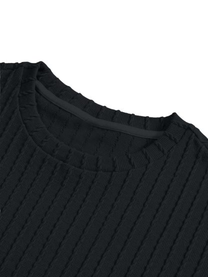 Men's casual gorgeous textured printed shorts set