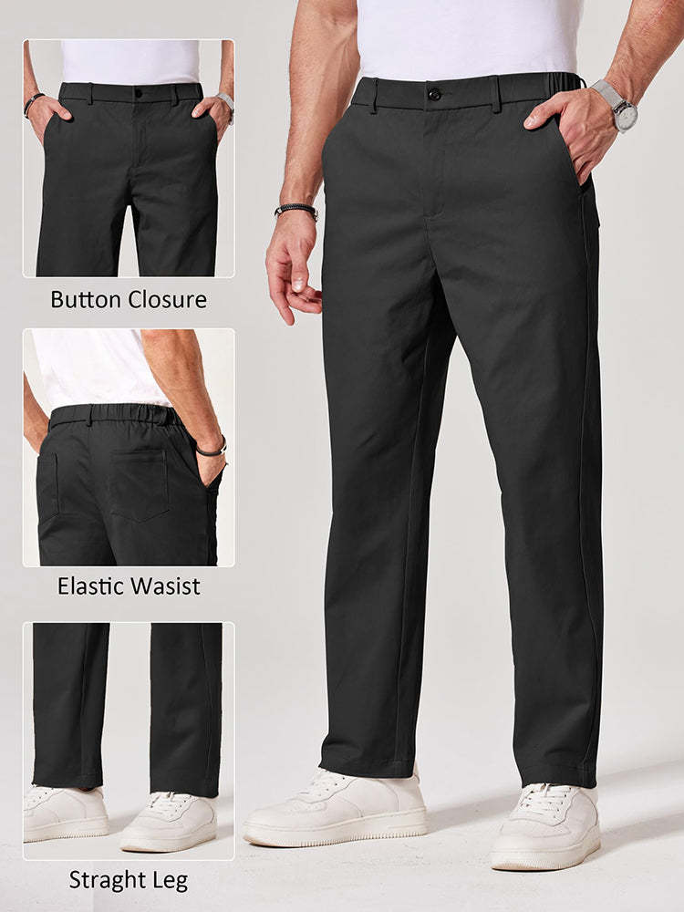 Business Casual Stretch Chino Pants