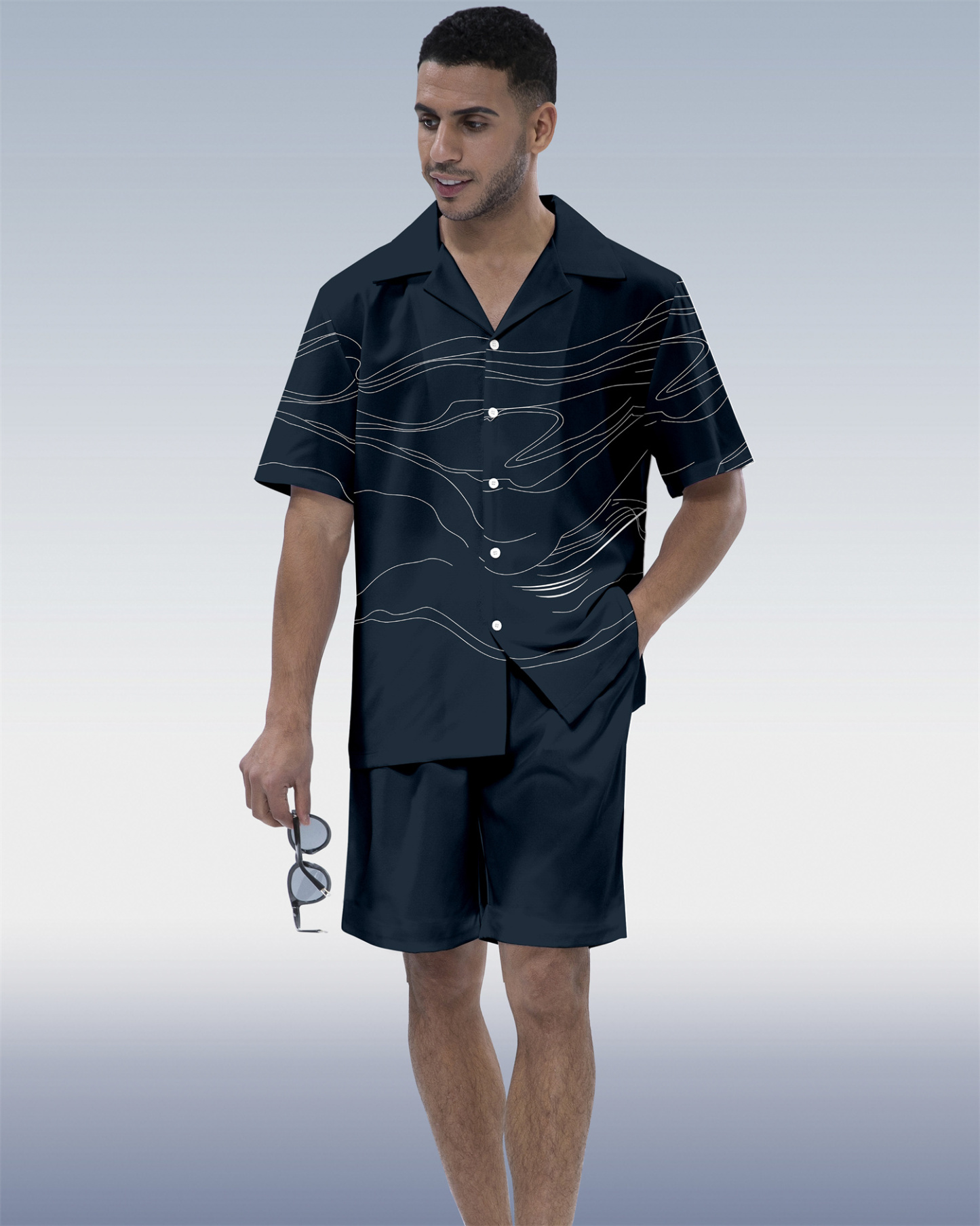 Men's Hawaiian Vacation Short Sleeve Set