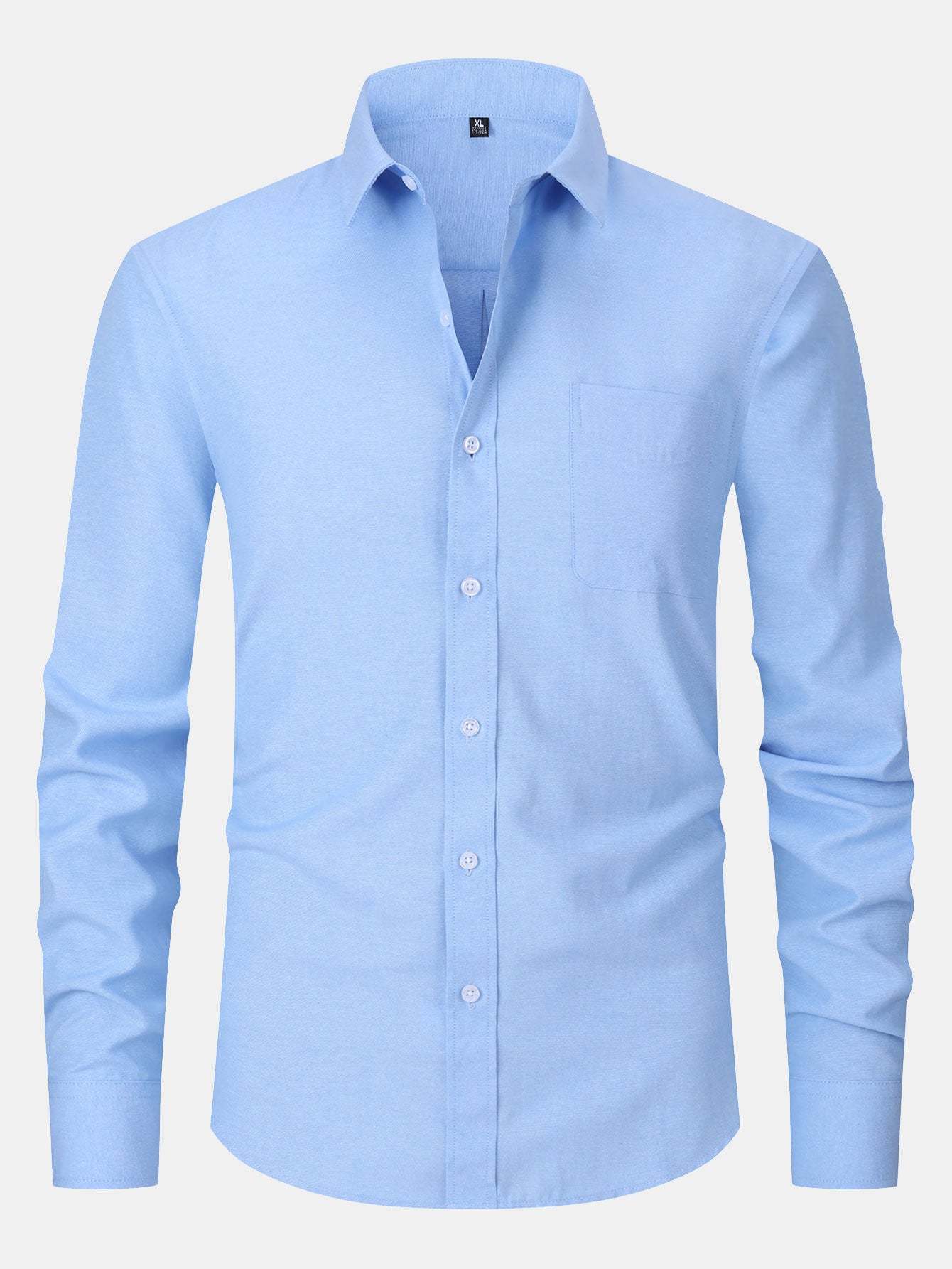 Long Sleeve Pocket Button Up Shirt