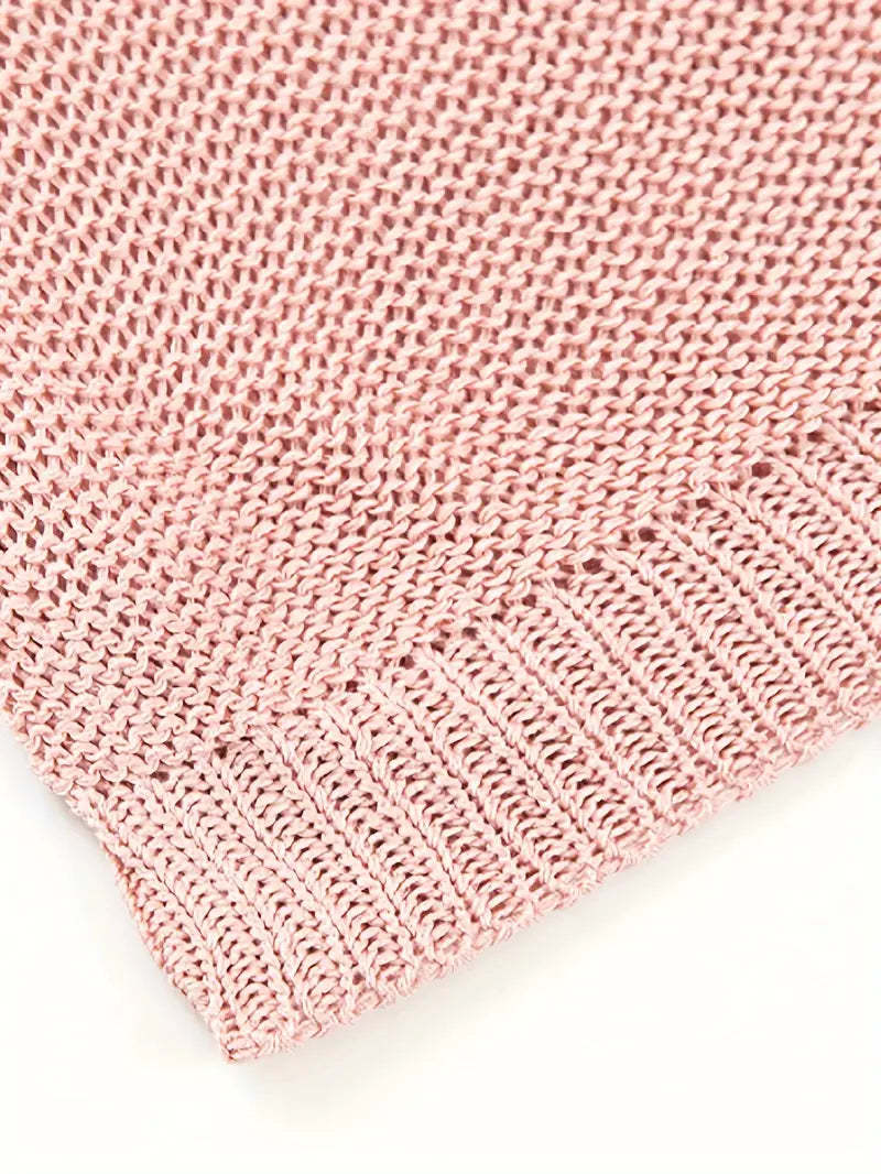 Knitted Buttoned Shirt