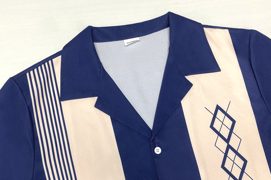 Men's Colorblock Short Sleeve Shirt