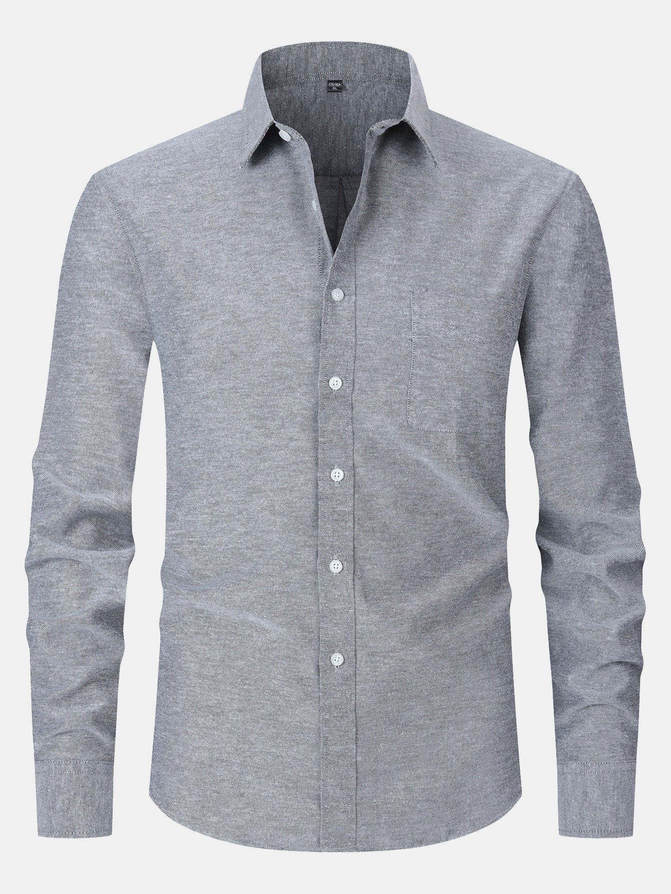 Long Sleeve Pocket Button Up Shirt