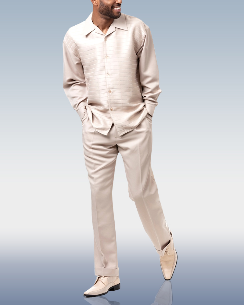Men's Fashion Casual Long Sleeve Walking Suit