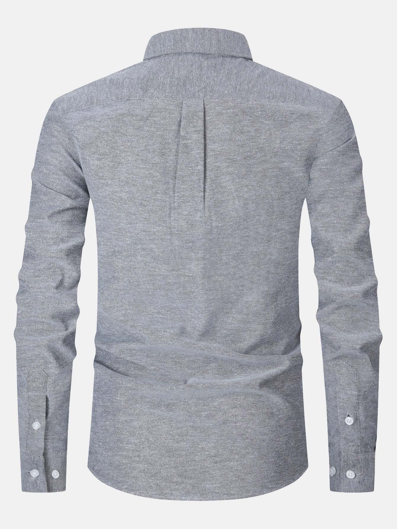 Long Sleeve Pocket Button Up Shirt
