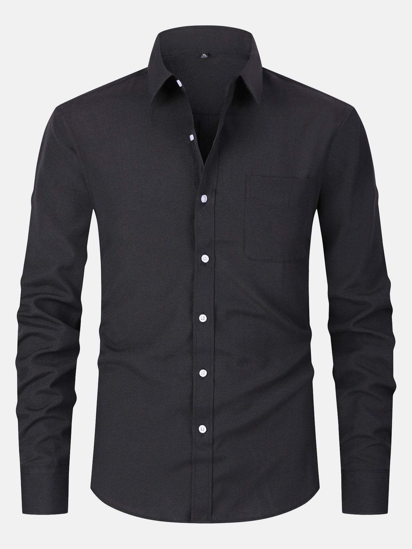 Long Sleeve Pocket Button Up Shirt
