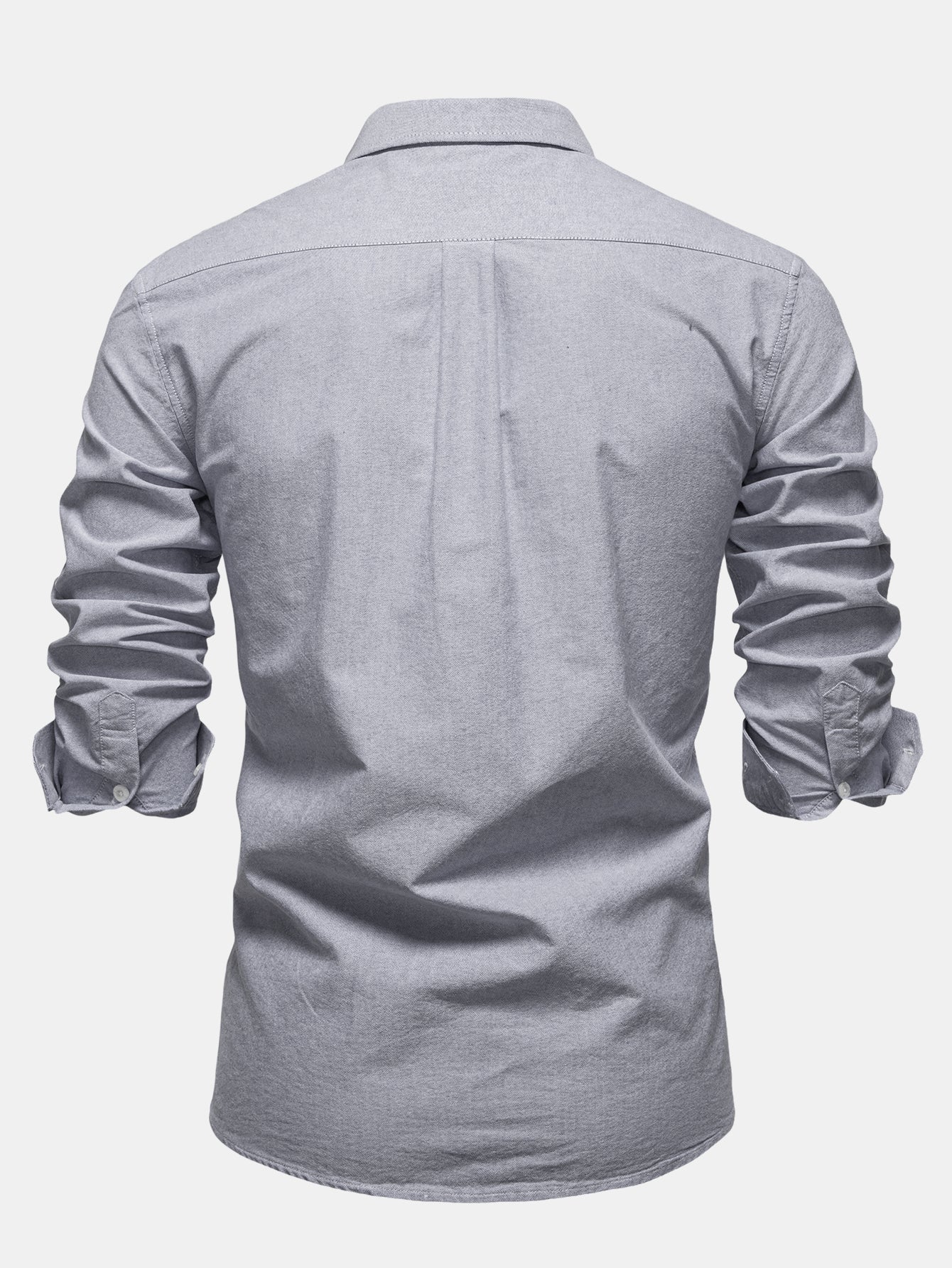 Cowboy Embroidery Cotton Button Up Shirt