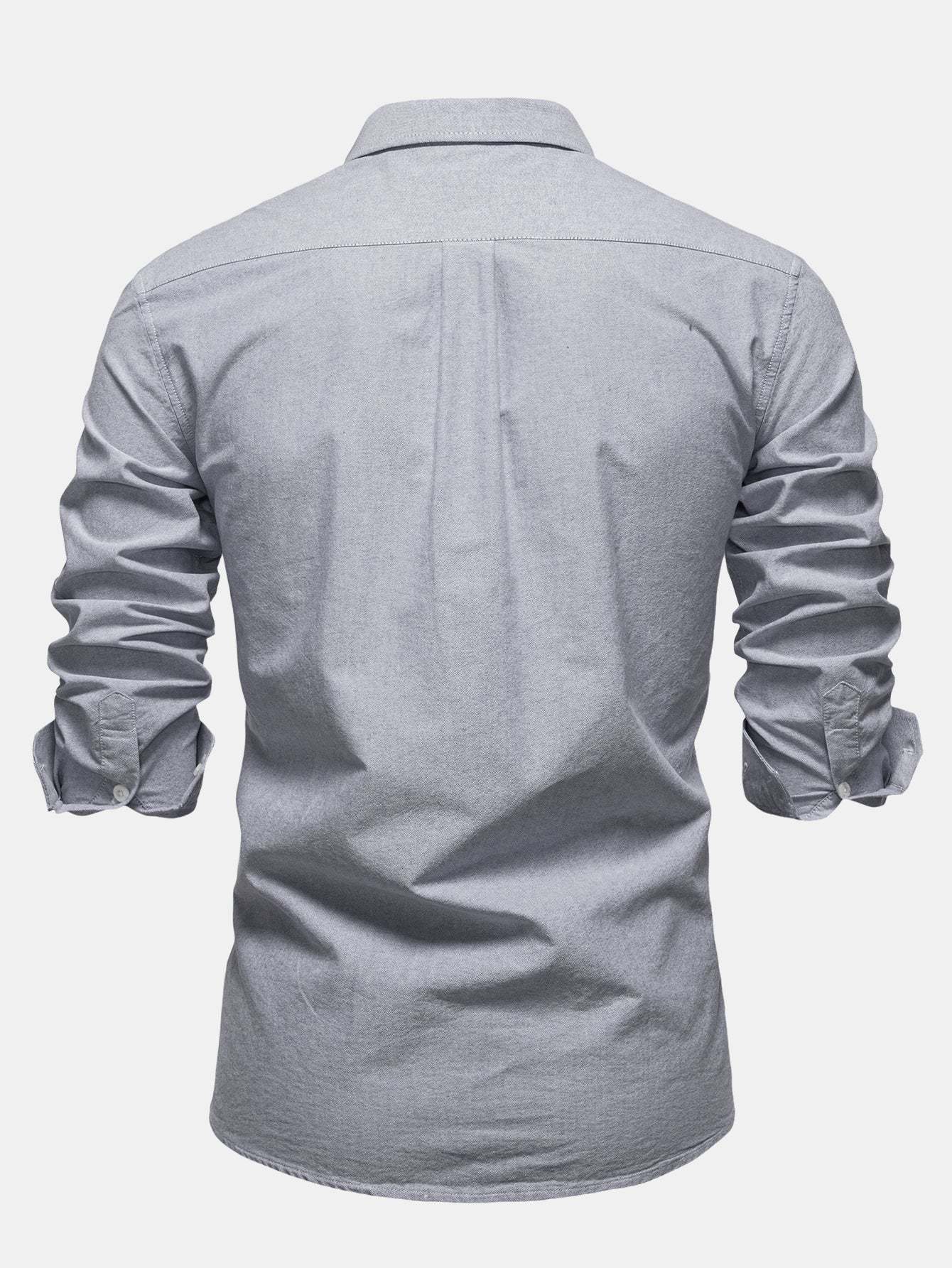 Cowboy Embroidery Cotton Button Up Shirt