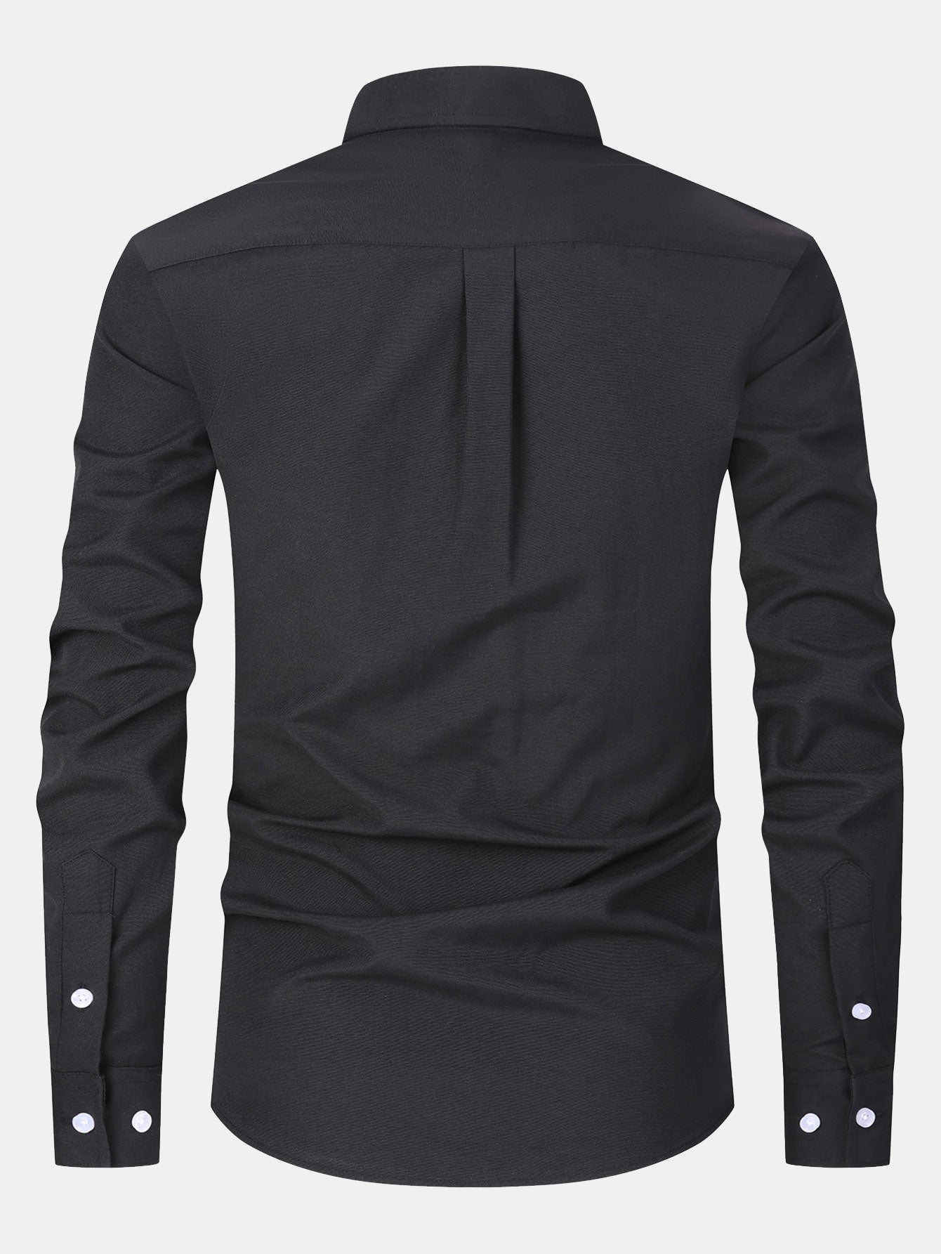 Long Sleeve Pocket Button Up Shirt