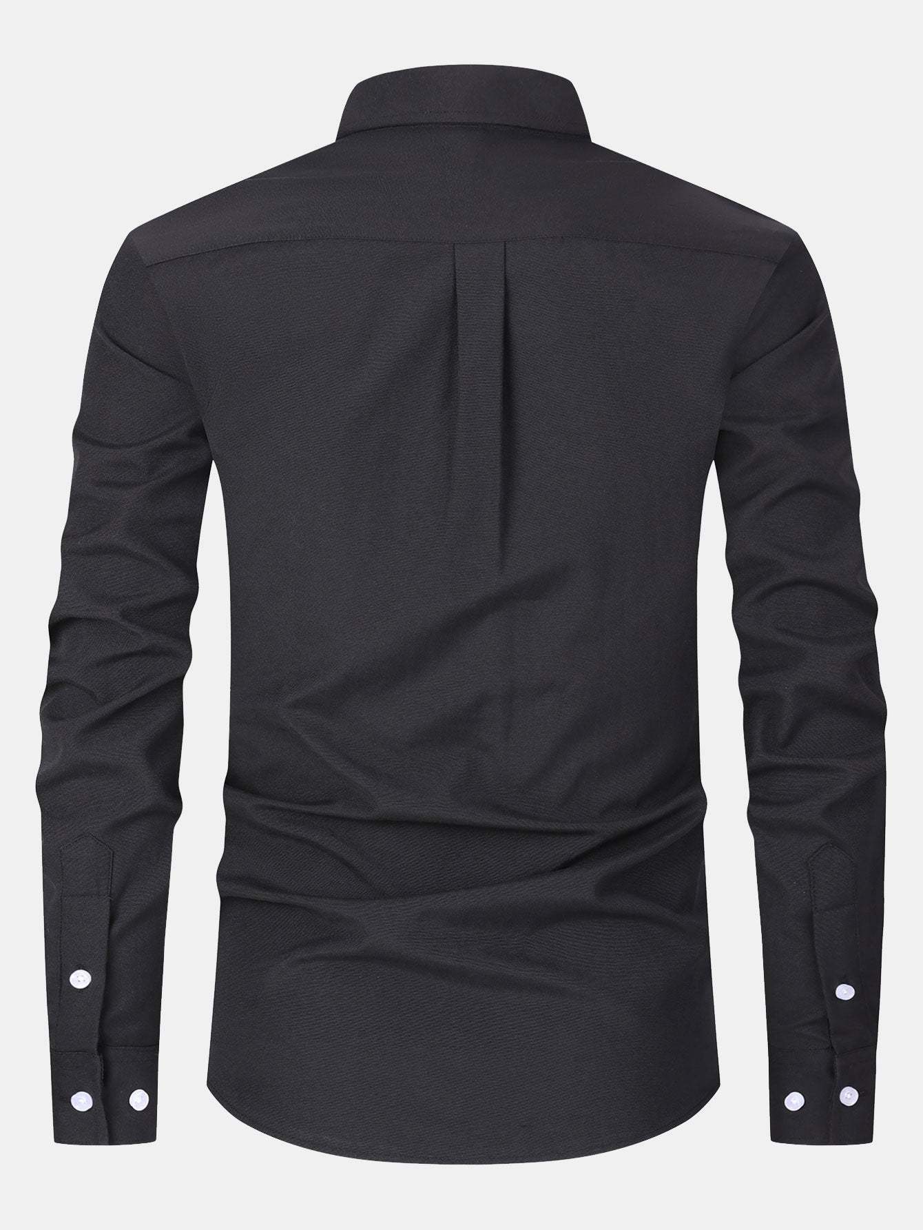 Long Sleeve Pocket Button Up Shirt