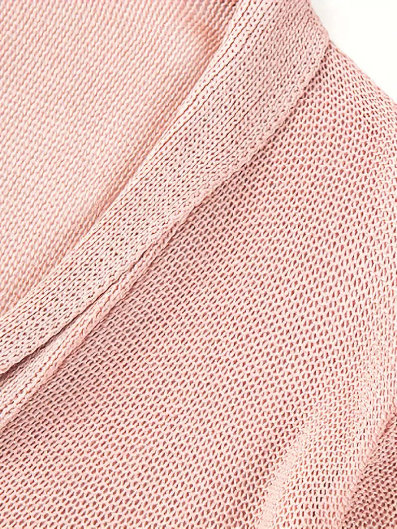 Knitted Buttoned Shirt