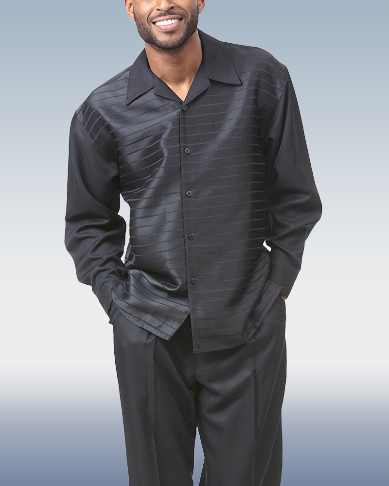 Men's Fashion Casual Long Sleeve Walking Suit