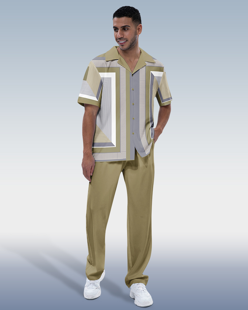 Men's Mens Two Piece Leisure Suits