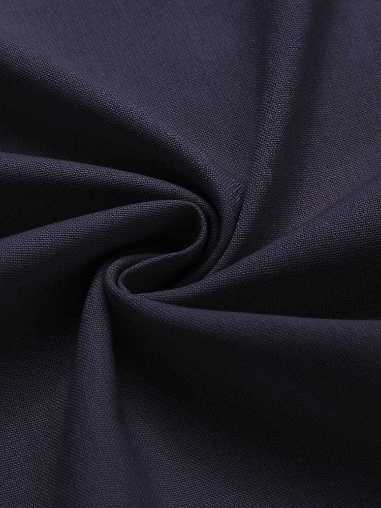 Casual Elastic Waist Linen Blend Pants