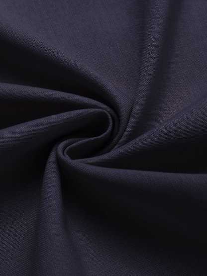 Casual Elastic Waist Linen Blend Pants