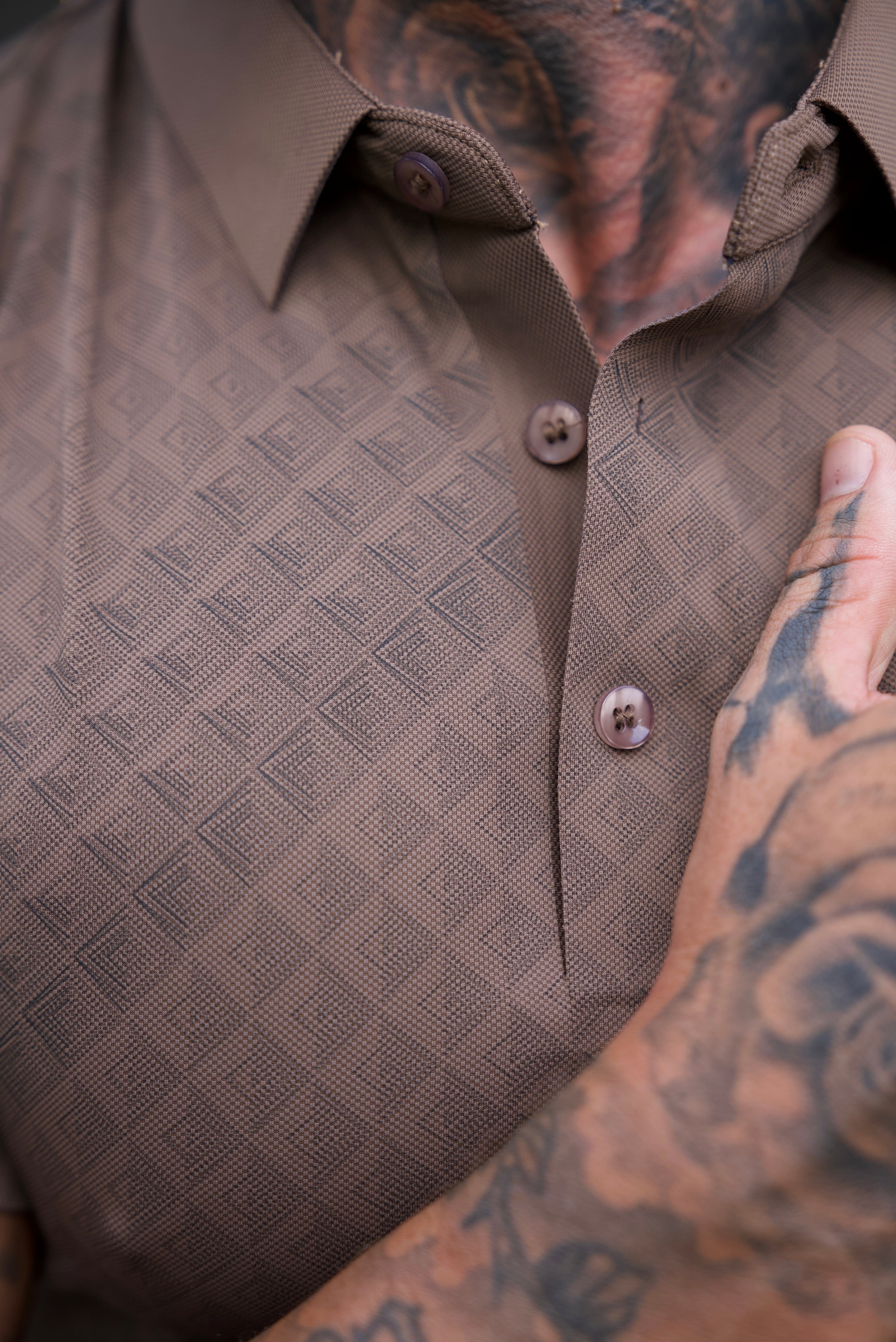 Tenace: Crosshatch Polo