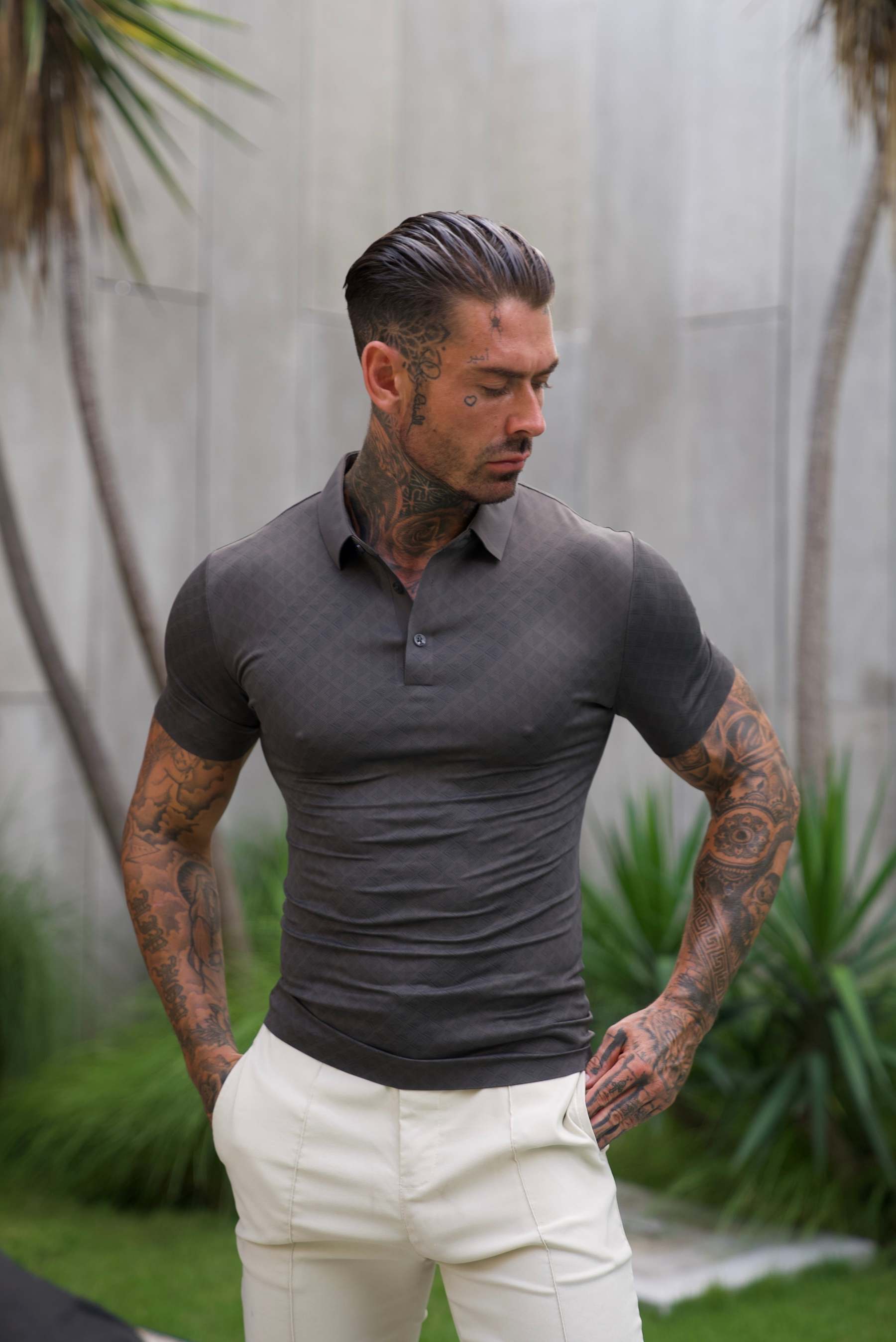 Tenace: Crosshatch Polo