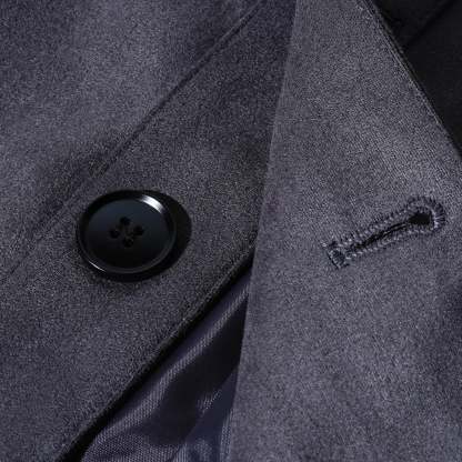 Men's Vintage Suede Single Breasted Stand Collar Jacket