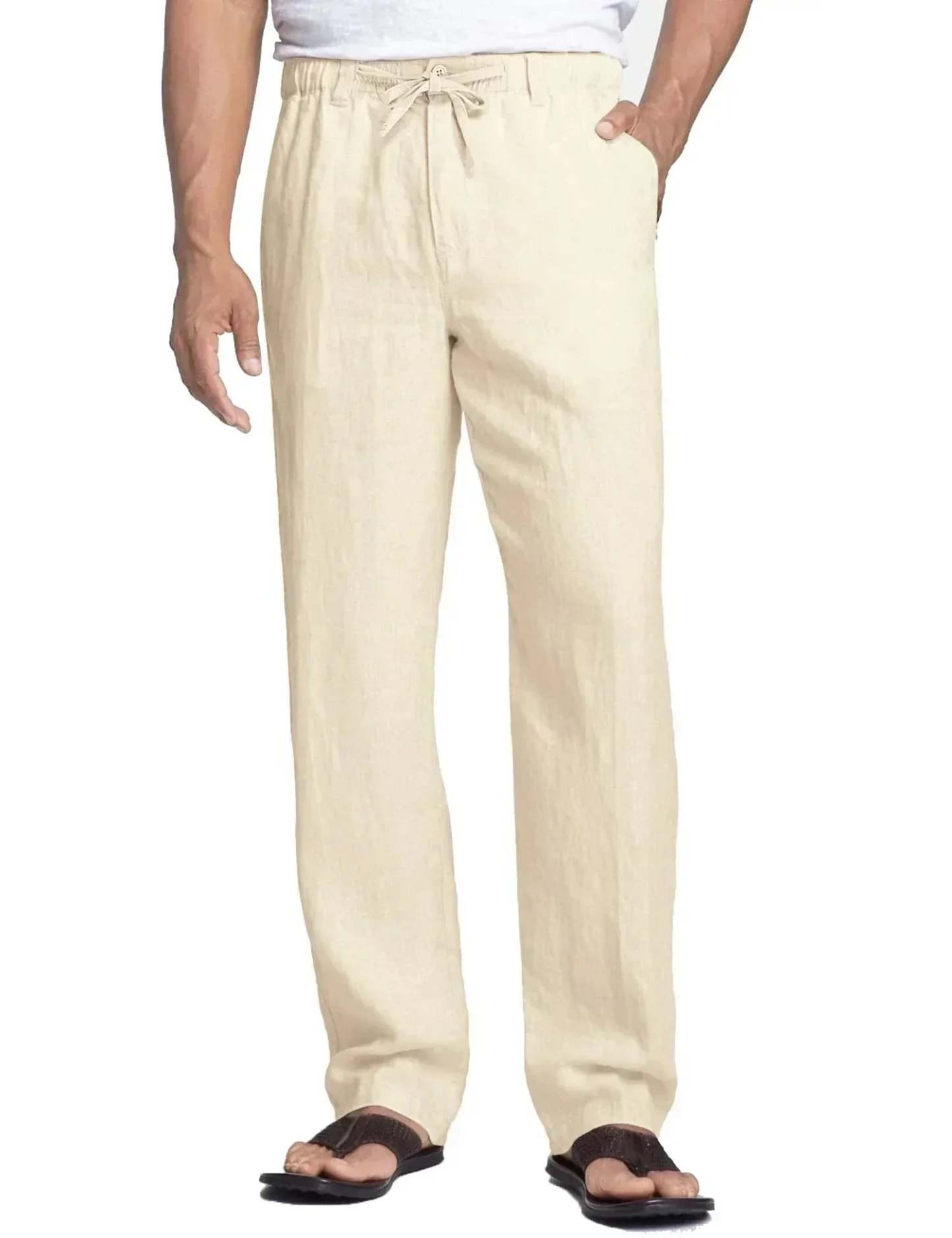 Casual Cotton Style Trousers