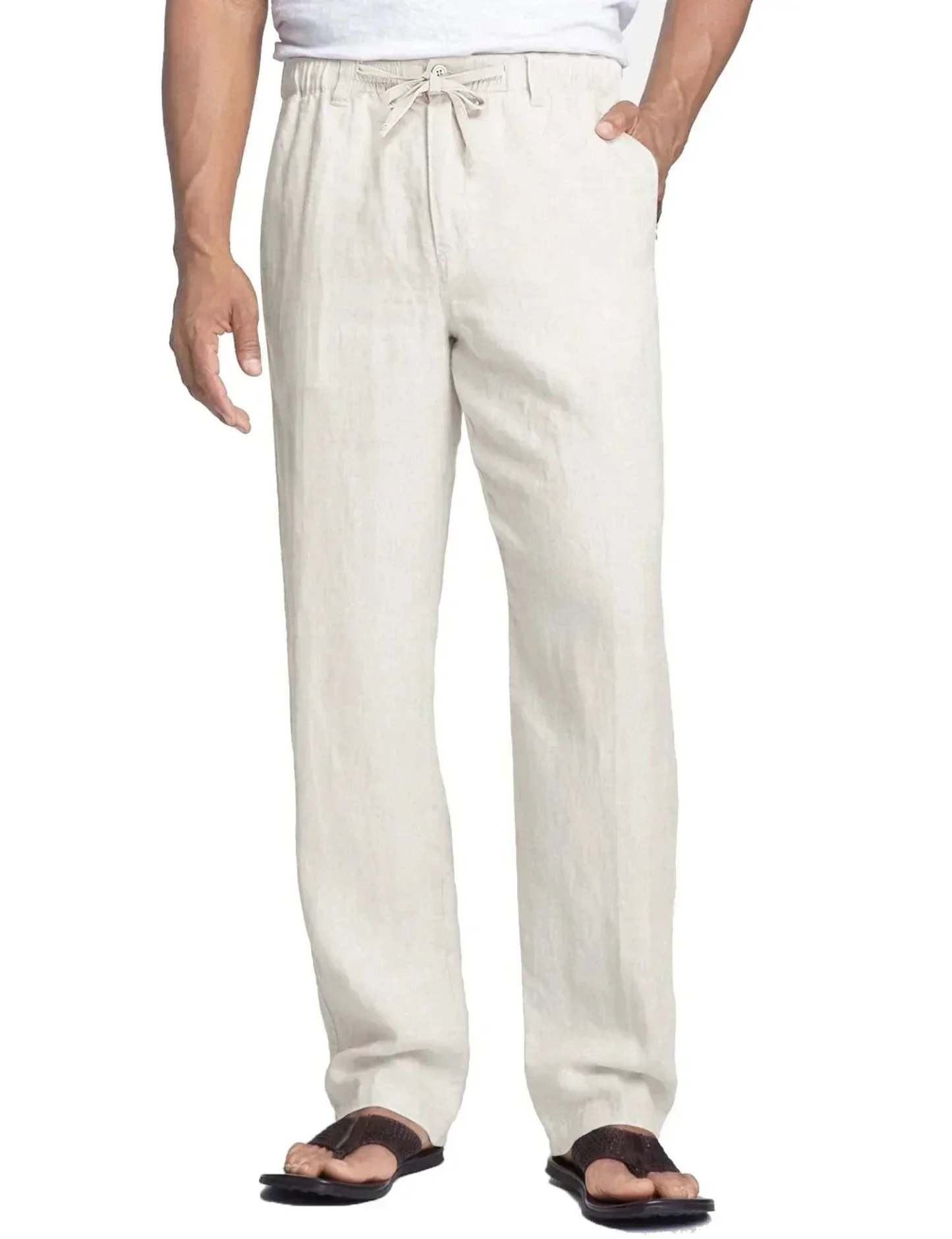 Casual Cotton Style Trousers