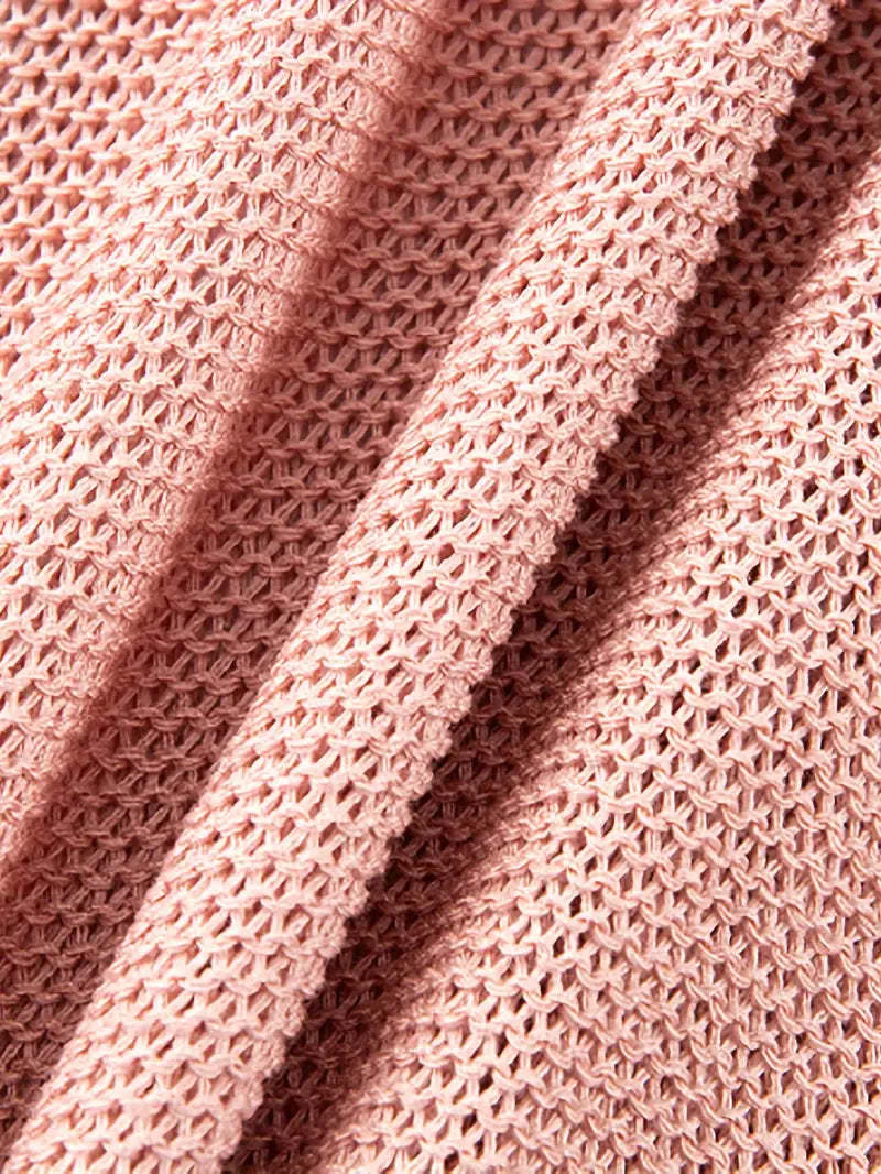 Knitted Buttoned Shirt