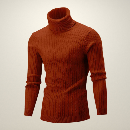 [SOLD OUT] Grigio: Warm Knit Turtleneck Pullover