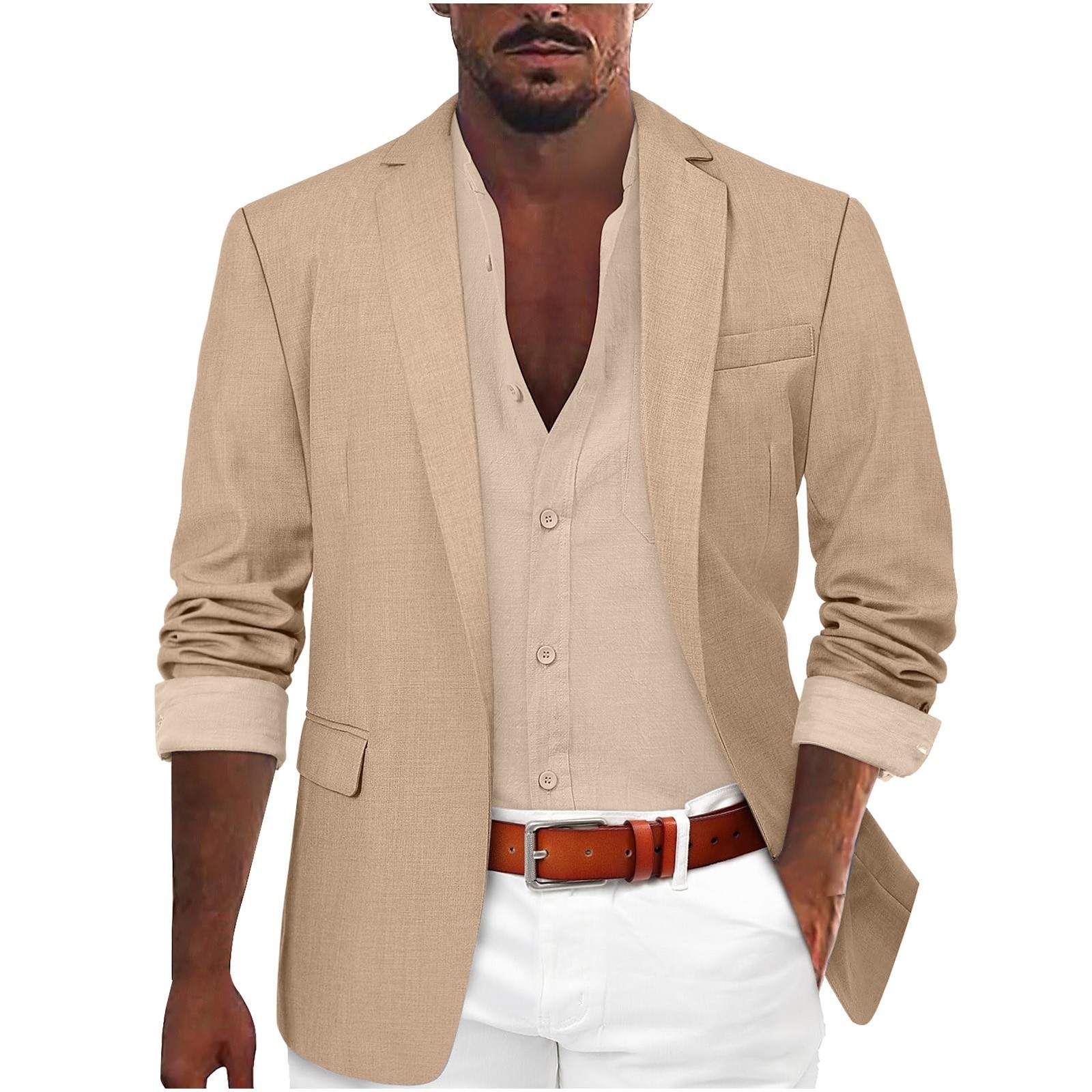 Men's Commuter Casual Solid Color Blazer