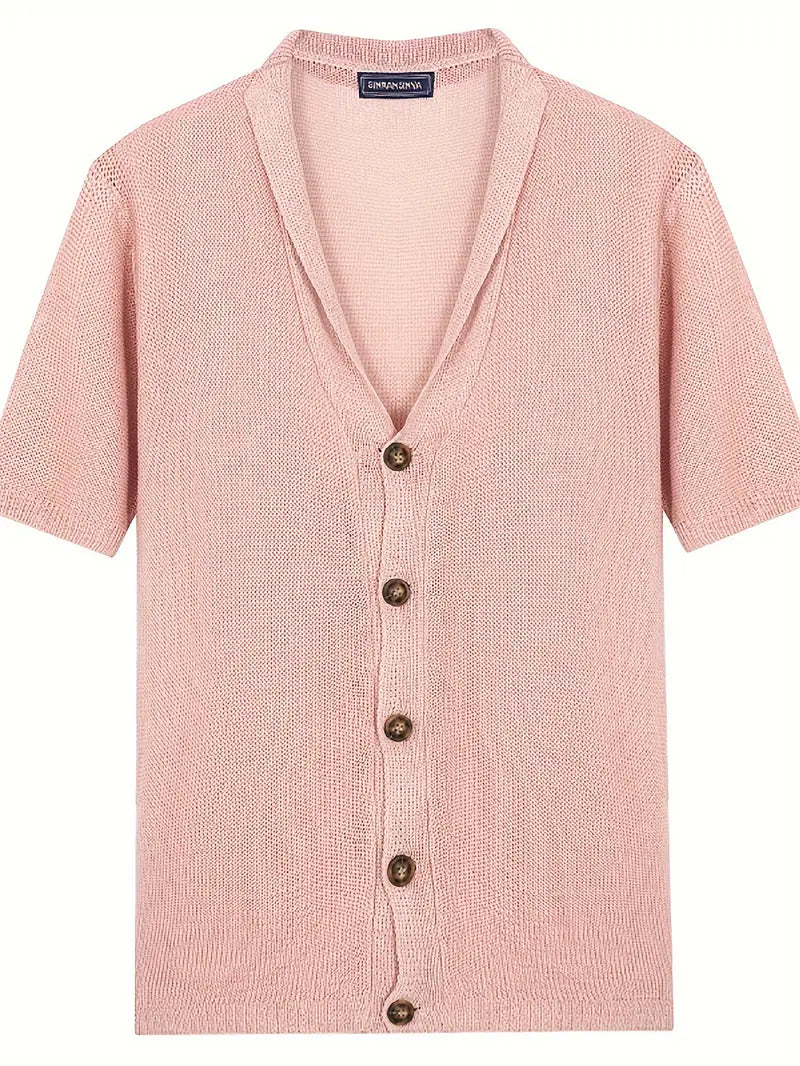 Knitted Buttoned Shirt