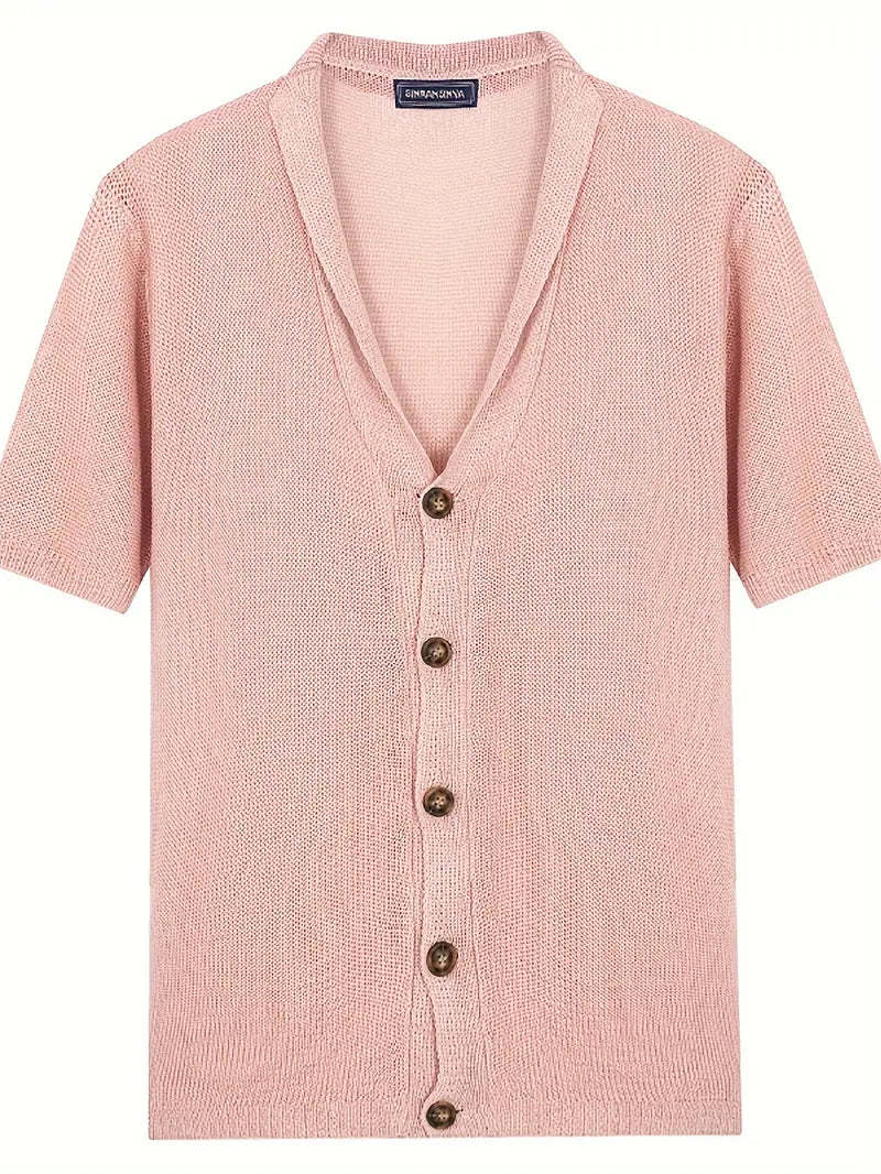 Knitted Buttoned Shirt