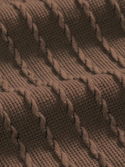 Men's casual gorgeous textured printed shorts set