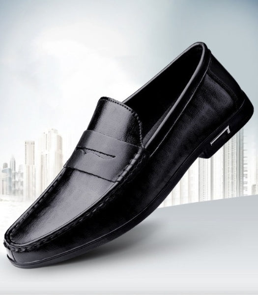 dress loafer shoes color brown size 6 for men
