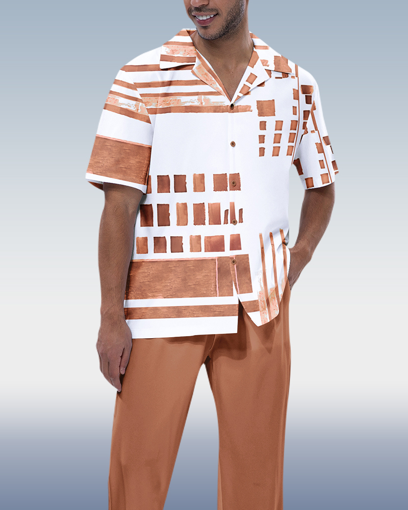 Suitmens Mens Two Piece Leisure Suits 003