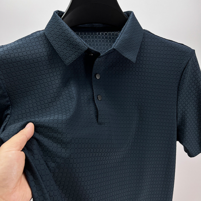 Grid Charm Polo