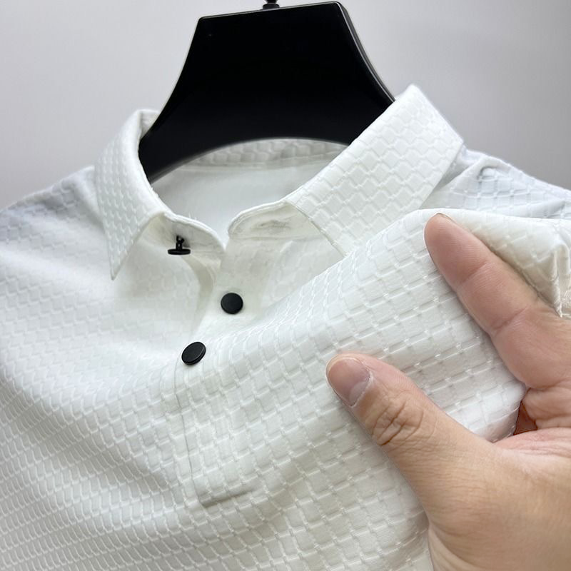Grid Charm Polo