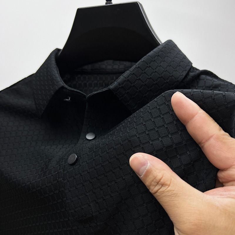 Grid Charm Polo