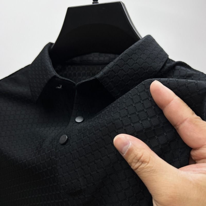 Grid Charm Polo
