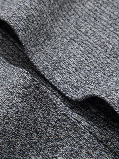 Men's Casual Basic Mid-length Knitted Sweater Cardigan Jacket