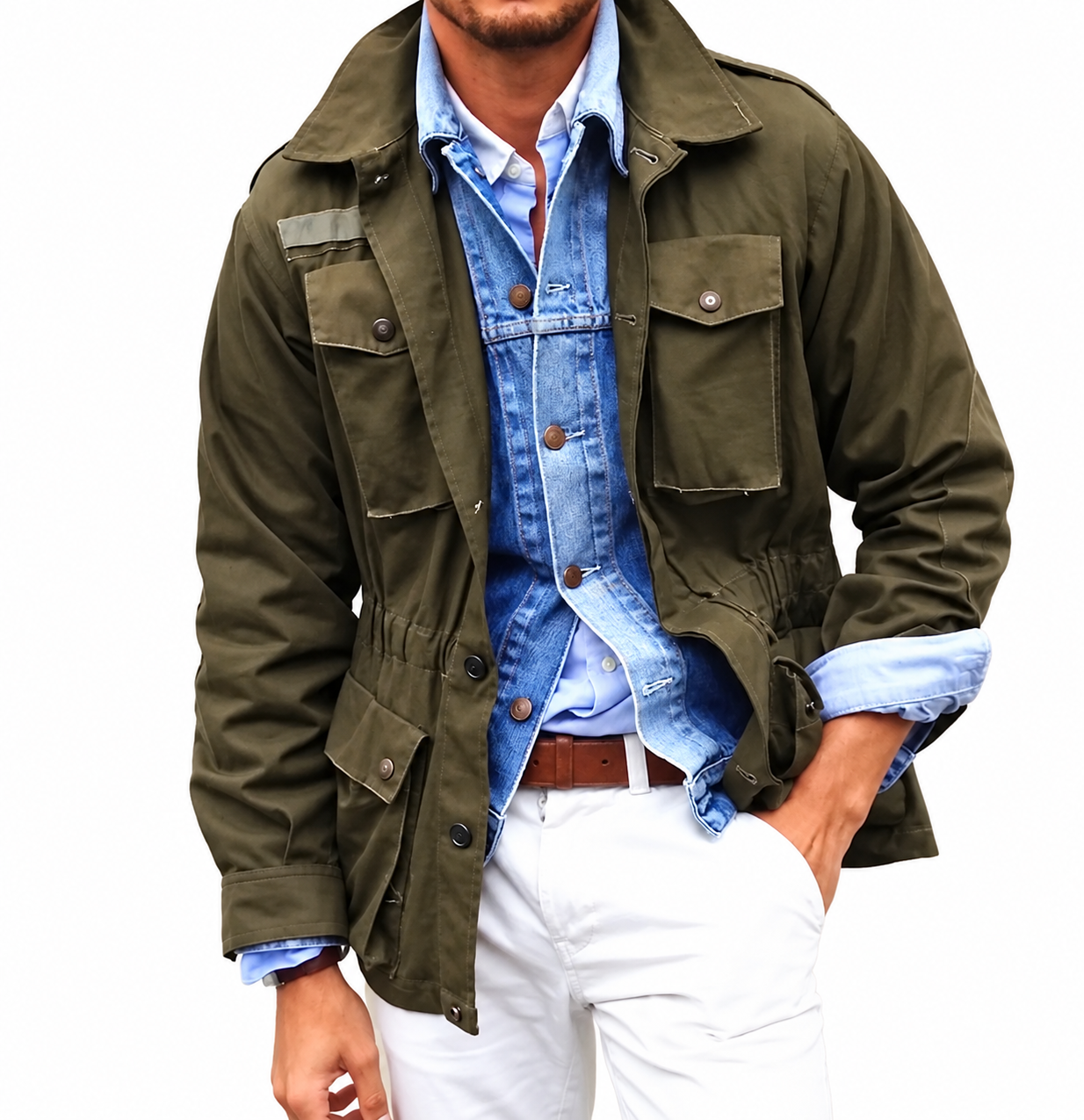 Hyde Cotton Blend Hunting Jacket