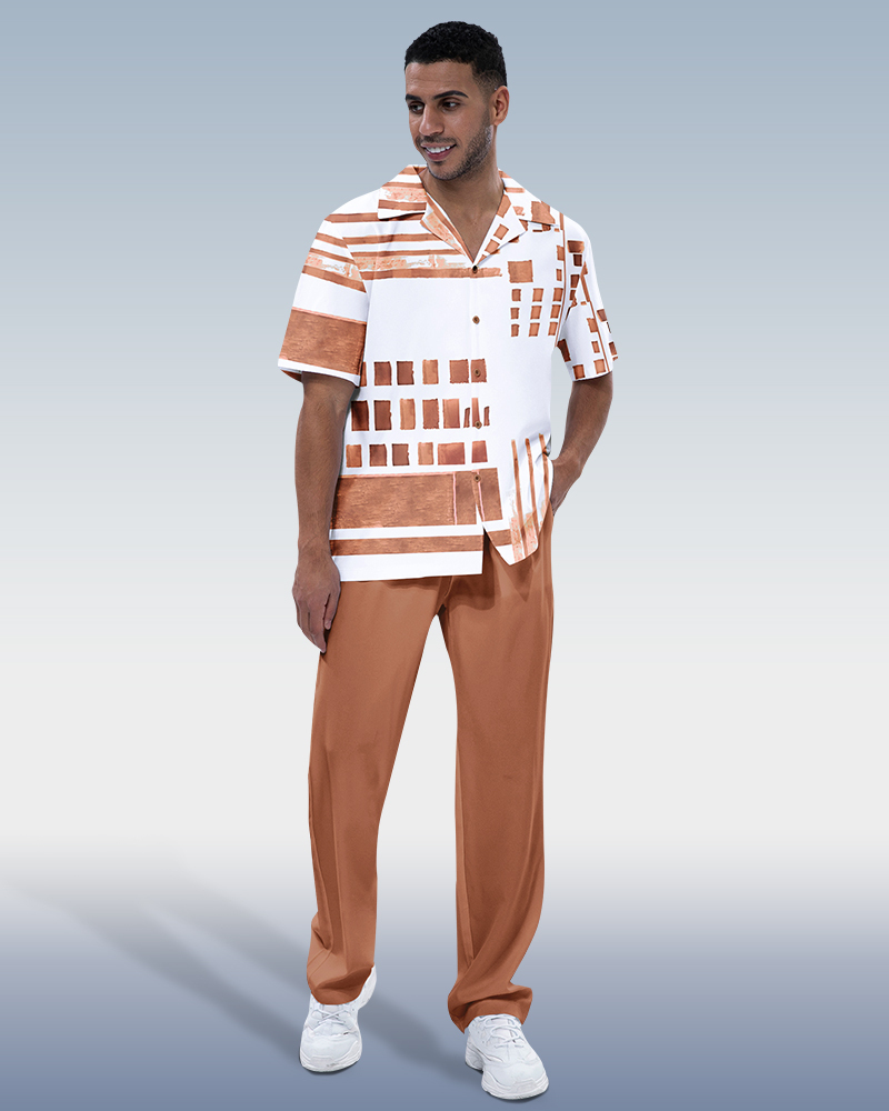 Men's Mens Two Piece Leisure Suits