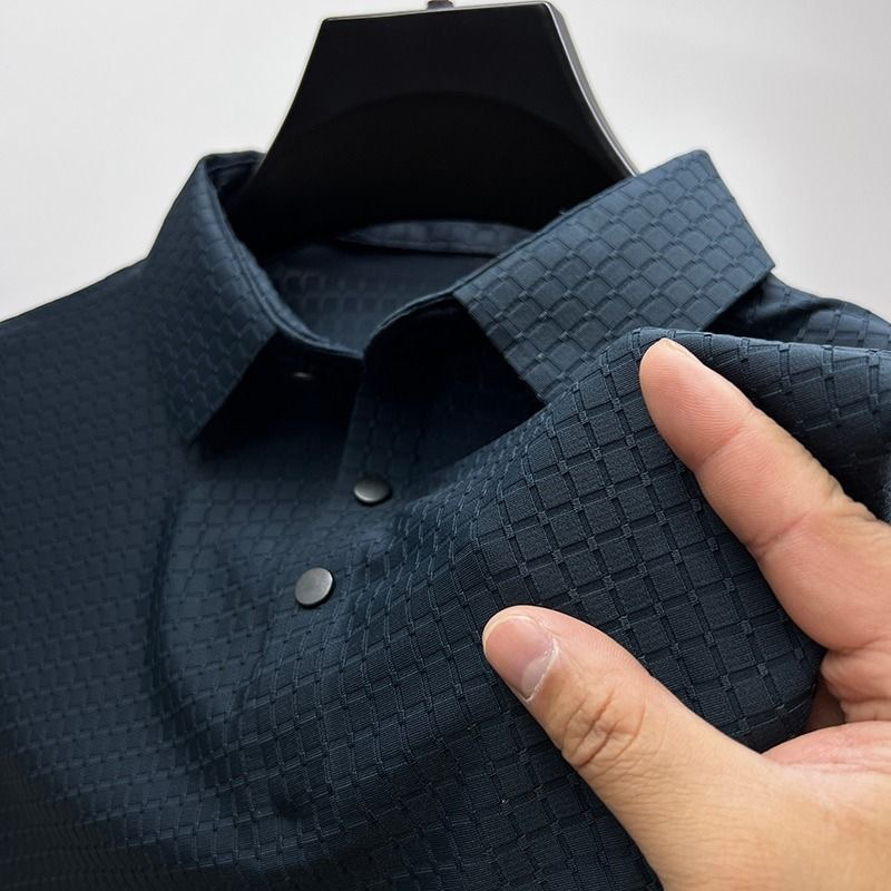 Grid Charm Polo