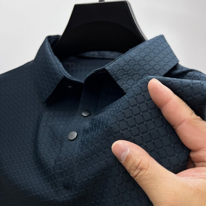 Grid Charm Polo